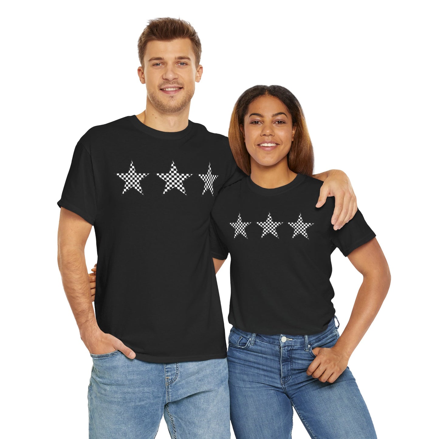 3 Star Cotton Tee