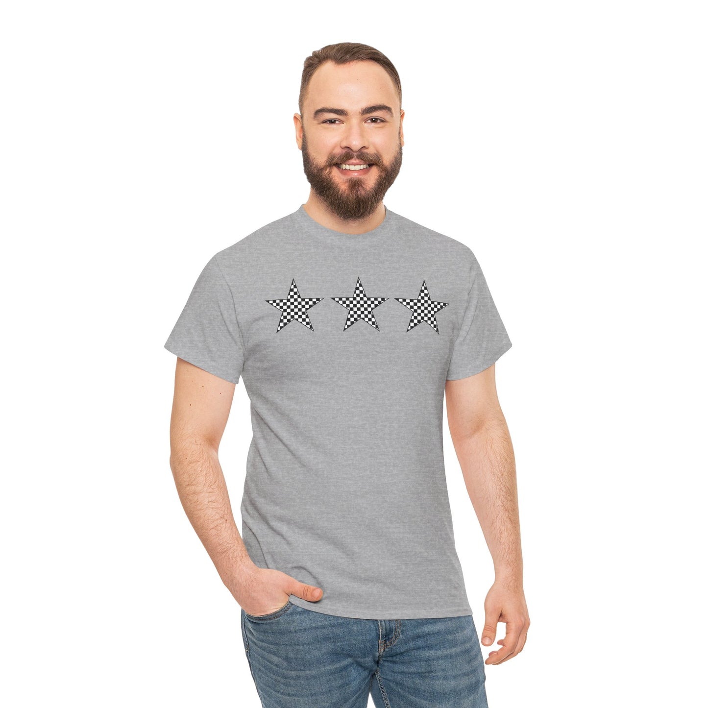 3 Star Cotton Tee