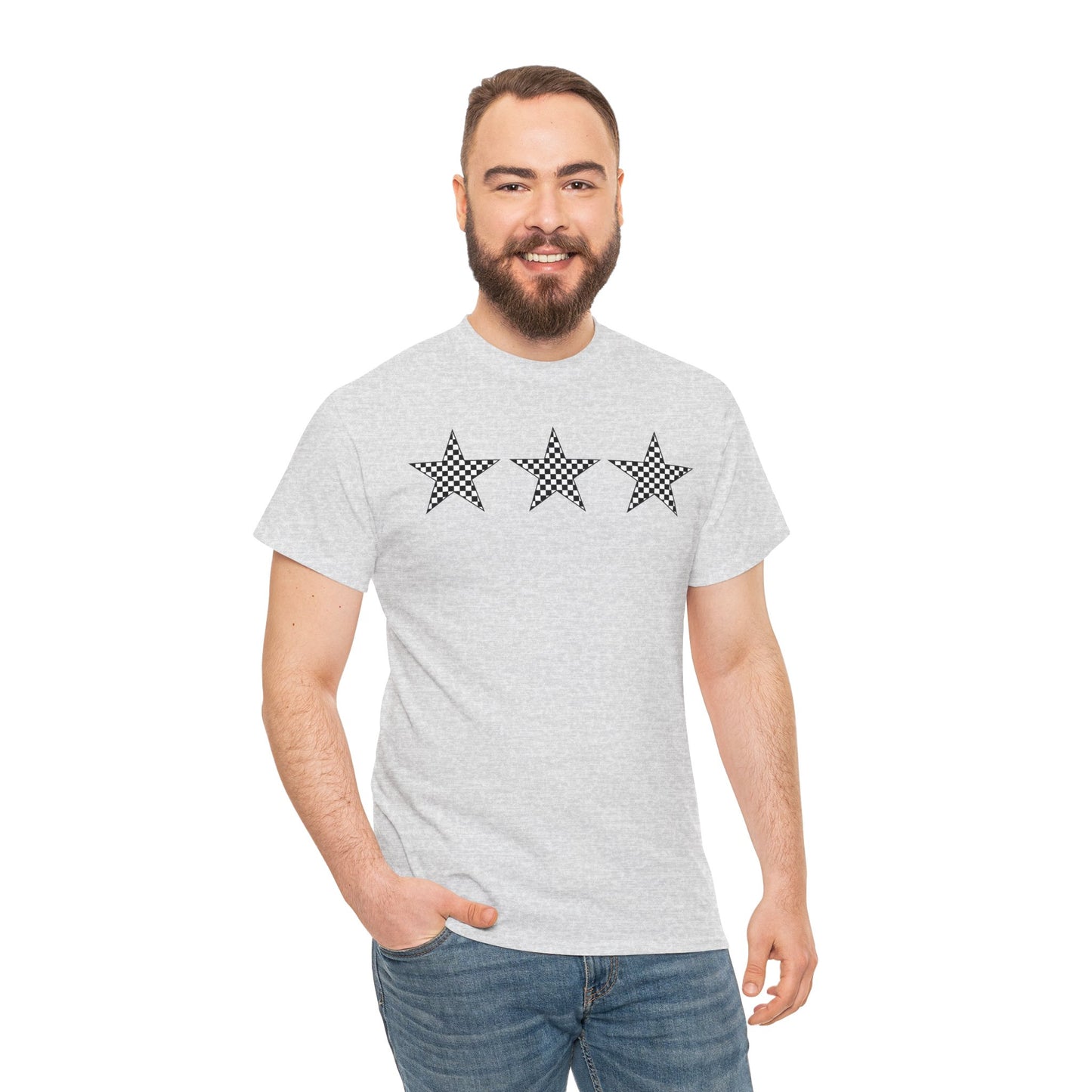 3 Star Cotton Tee