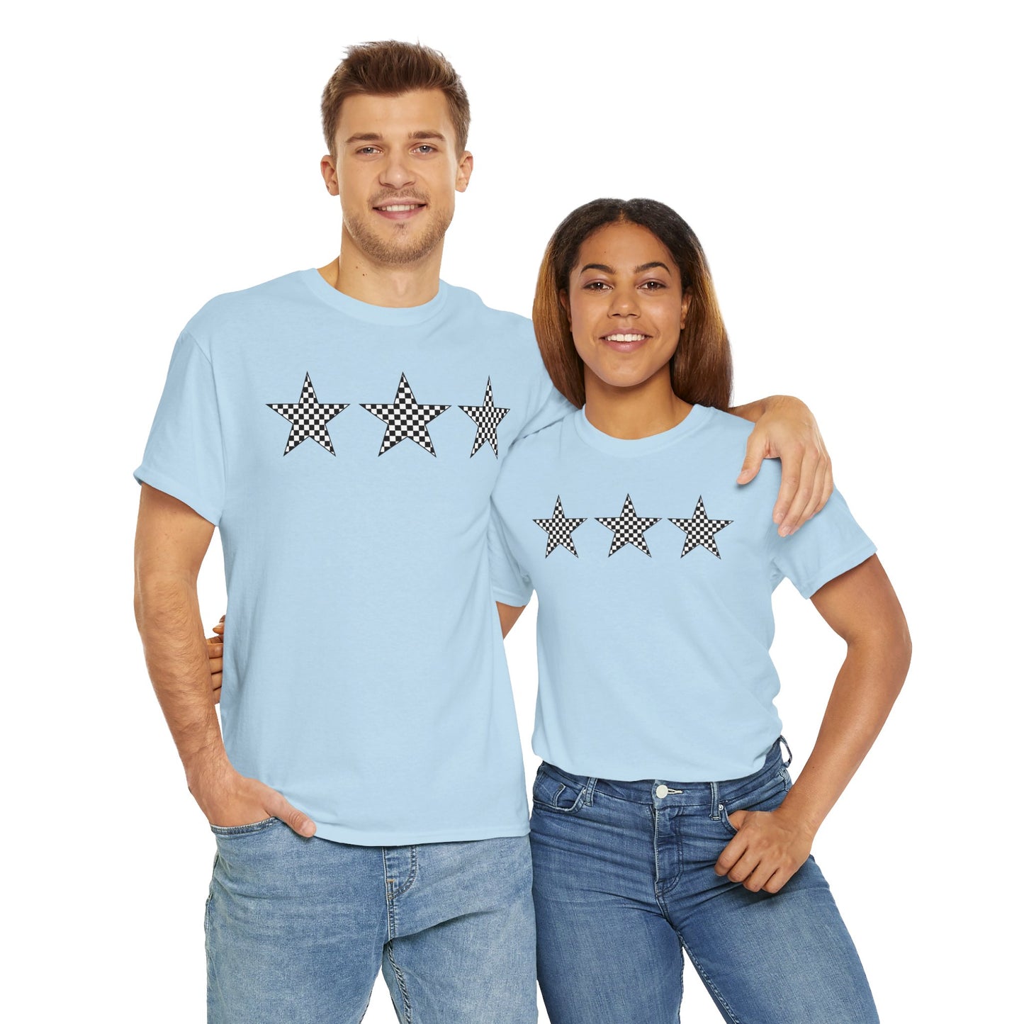 3 Star Cotton Tee