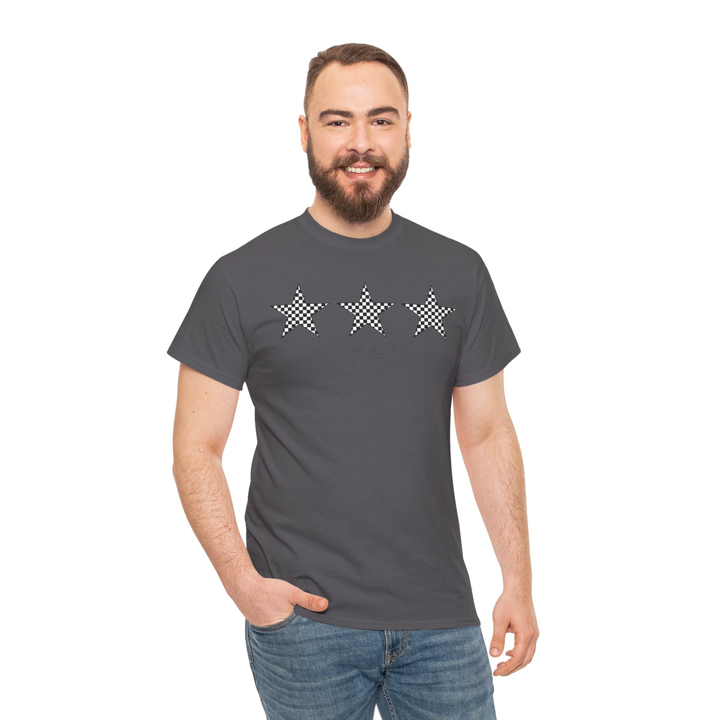 3 Star Cotton Tee