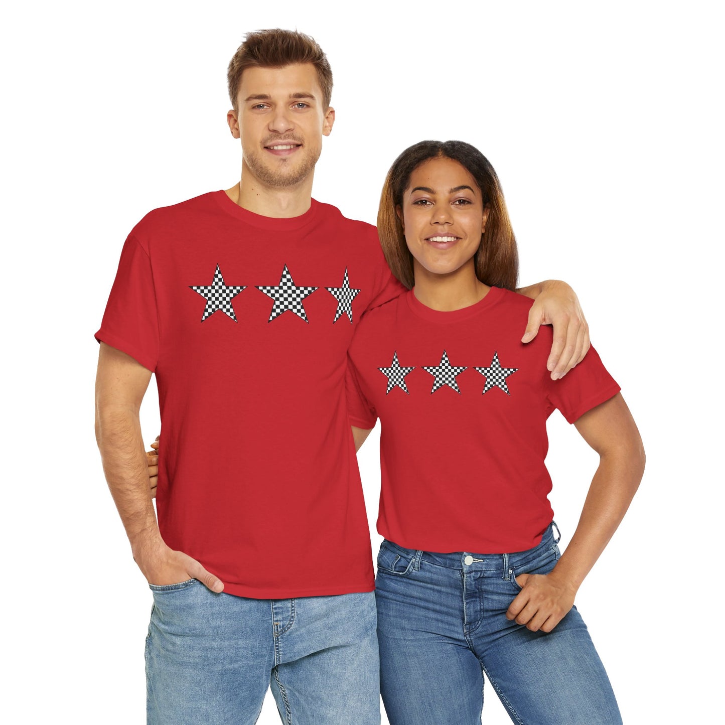 3 Star Cotton Tee