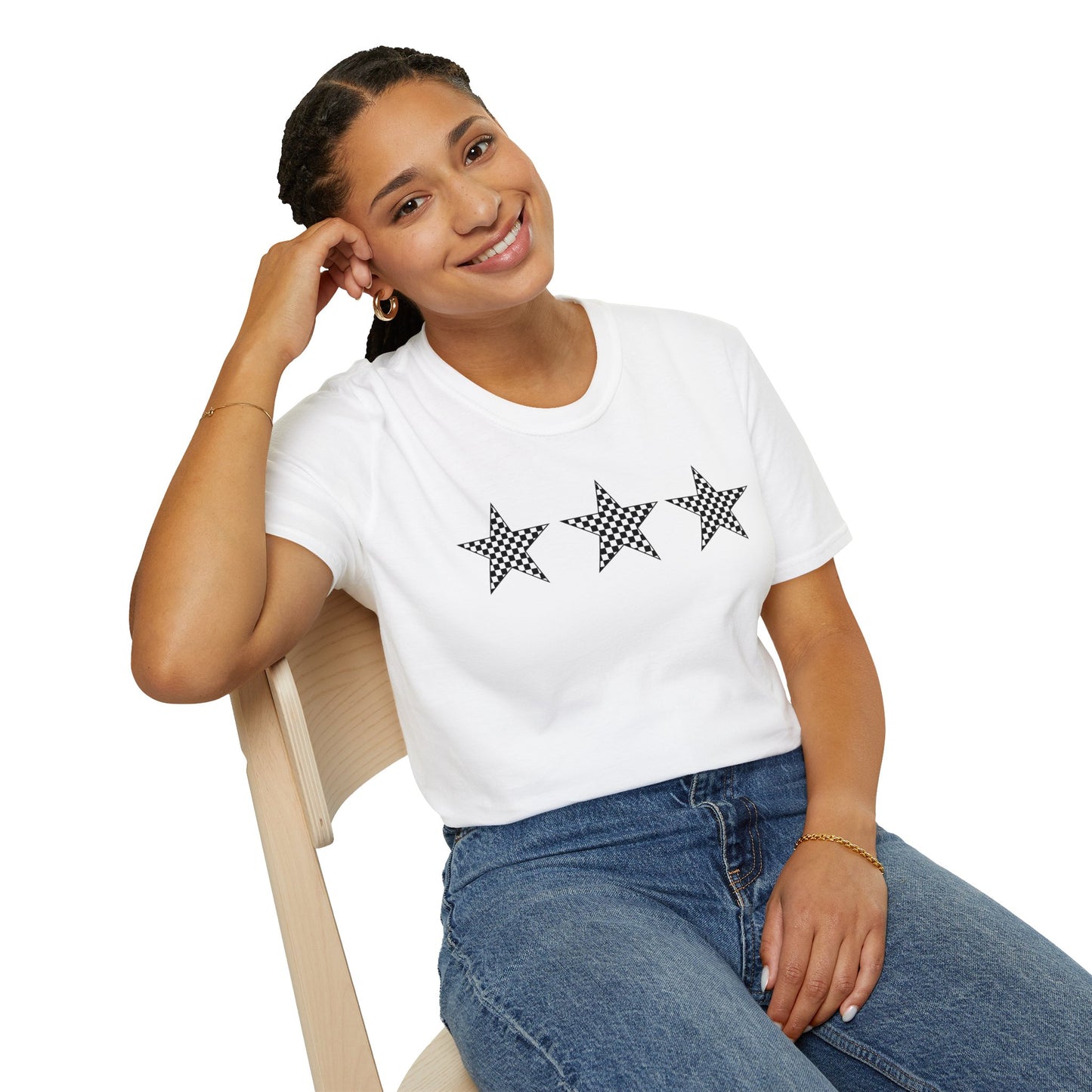 3 Star T-Shirt