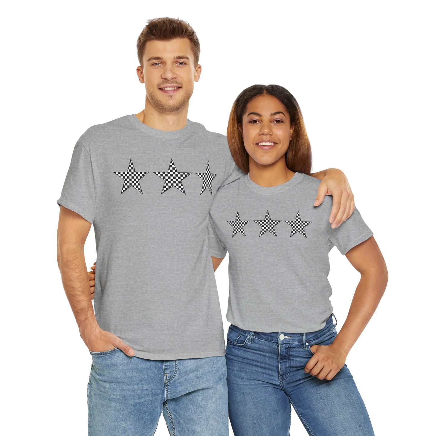 3 Star Cotton Tee