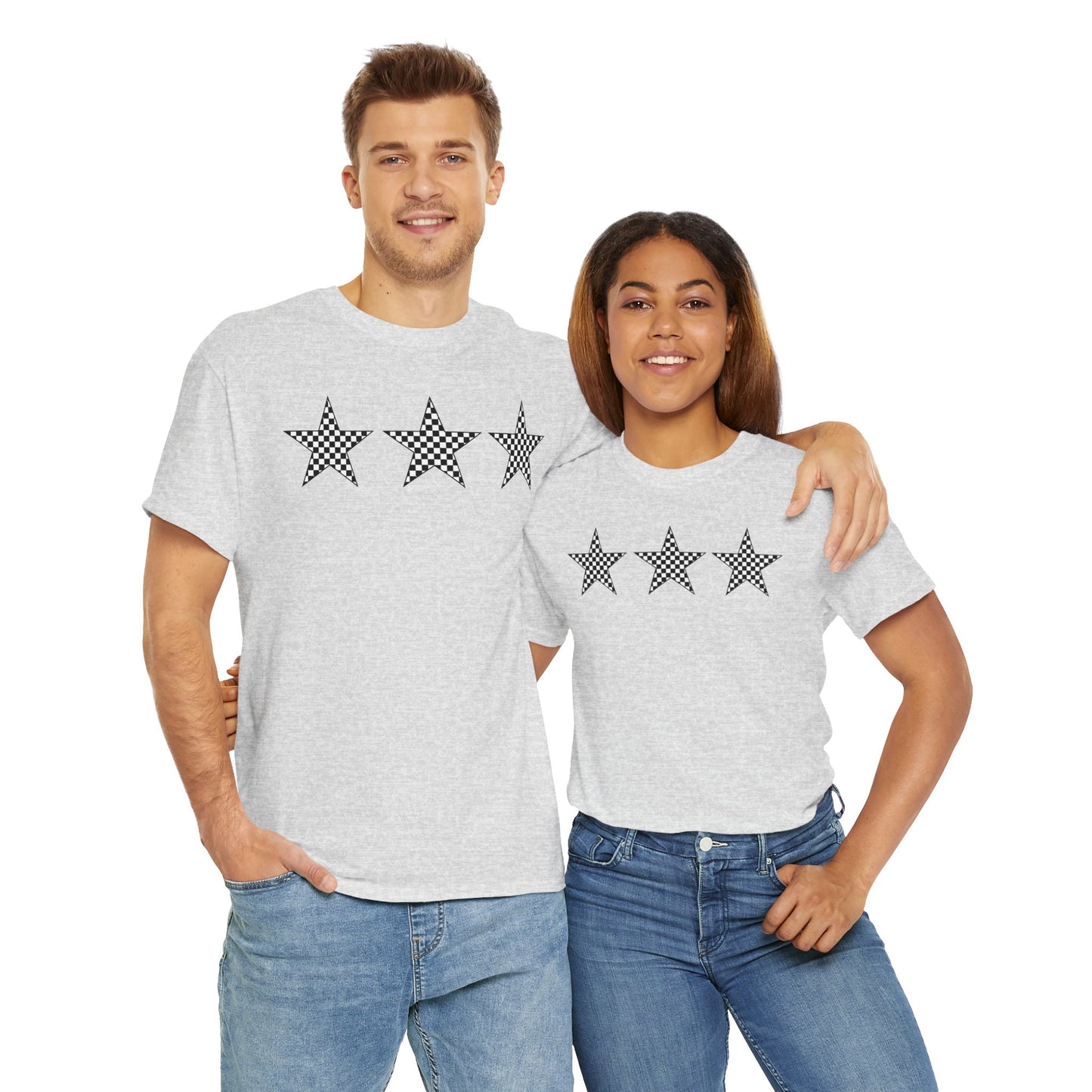 3 Star Cotton Tee