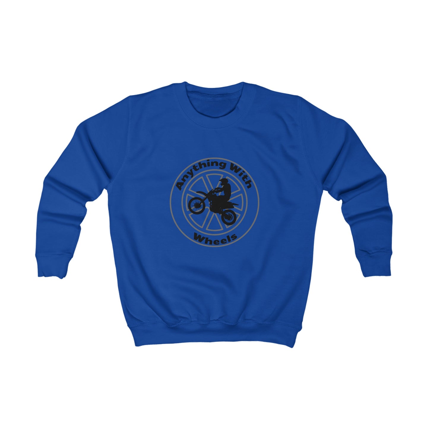 Kids Sweatshirt - Anything with Wheels