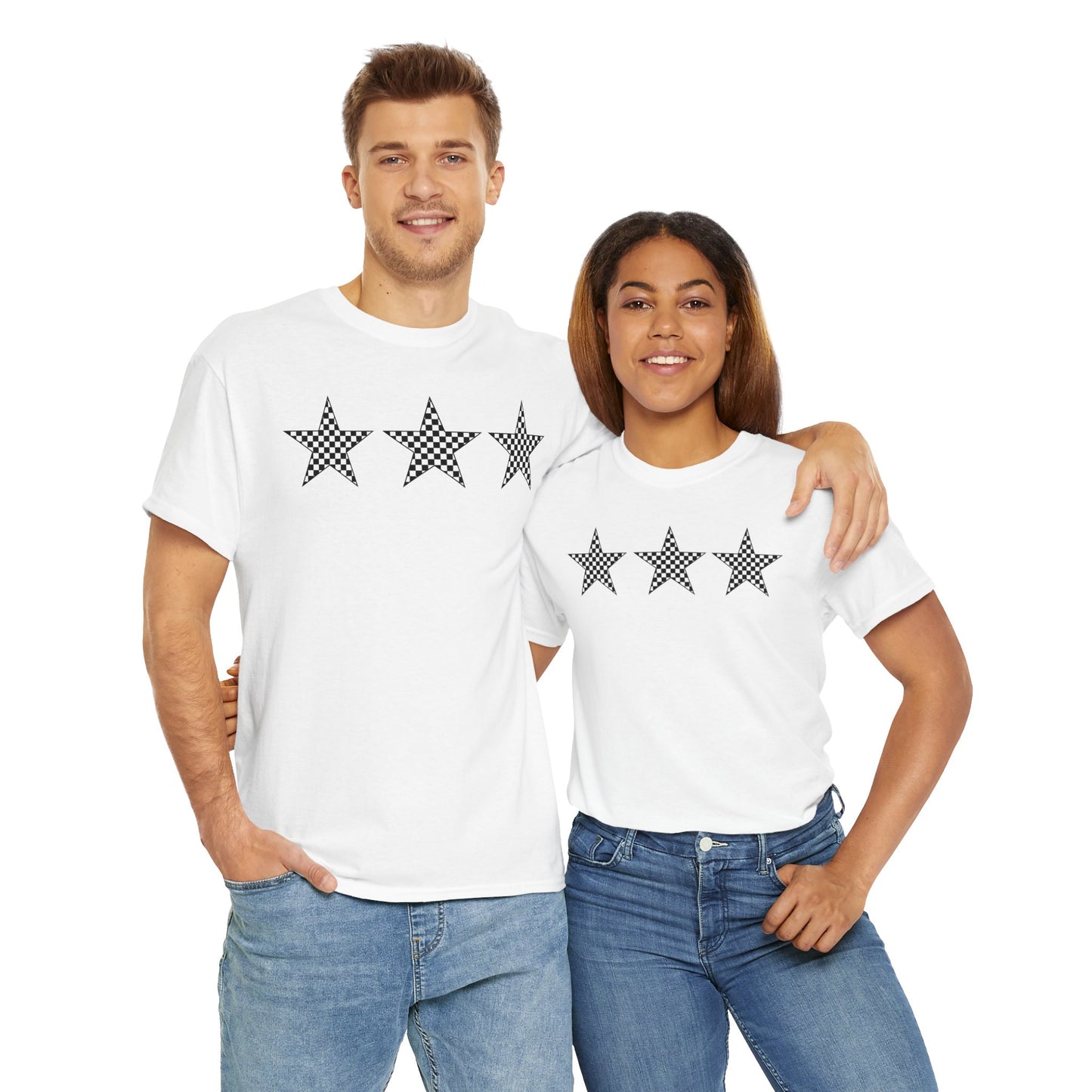 3 Star Cotton Tee