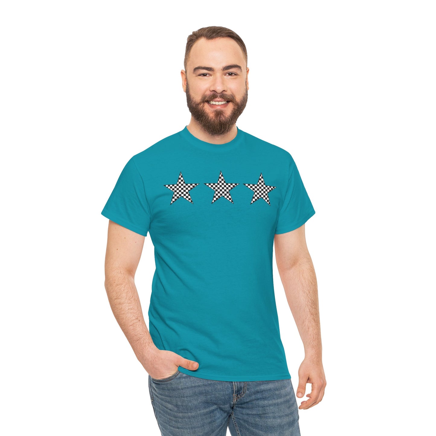 3 Star Cotton Tee