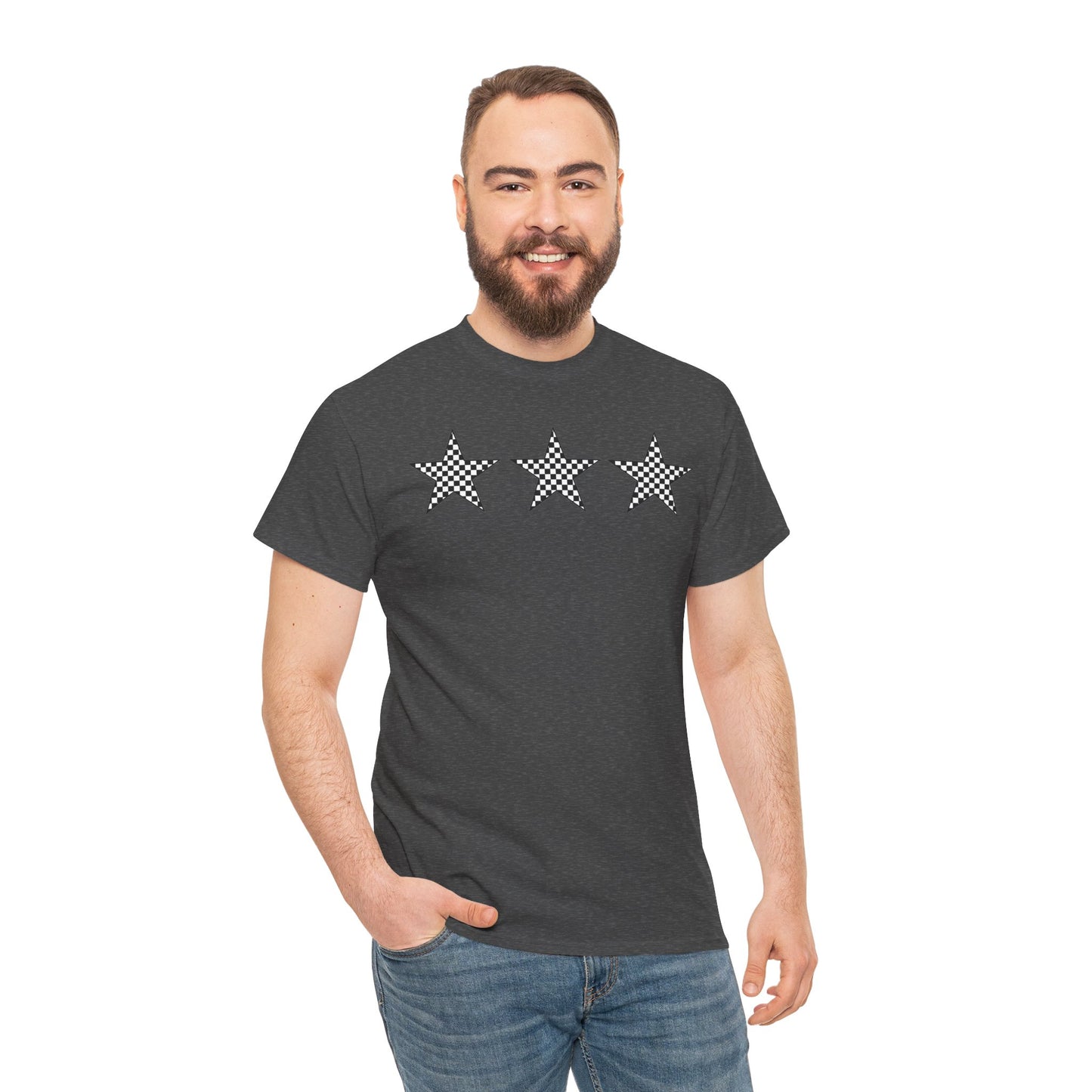 3 Star Cotton Tee