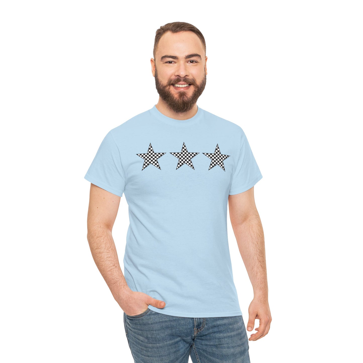 3 Star Cotton Tee