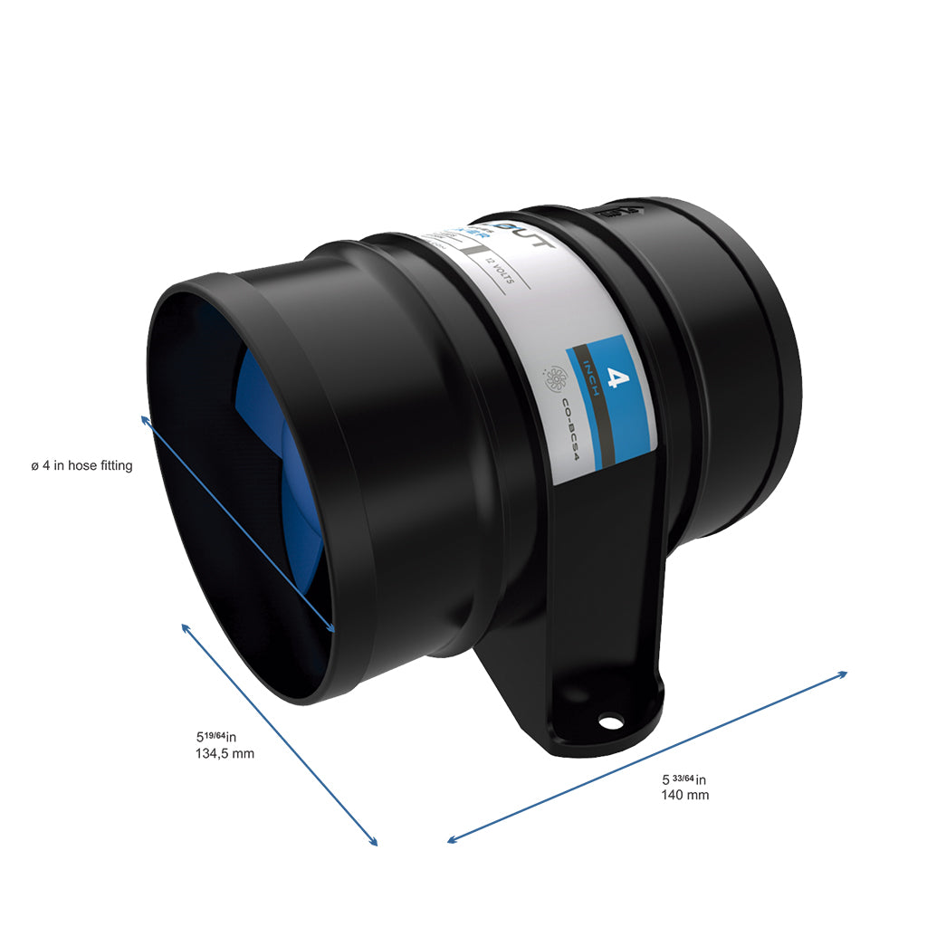 CLUB SERIES 4" 285 CFM BLOWER