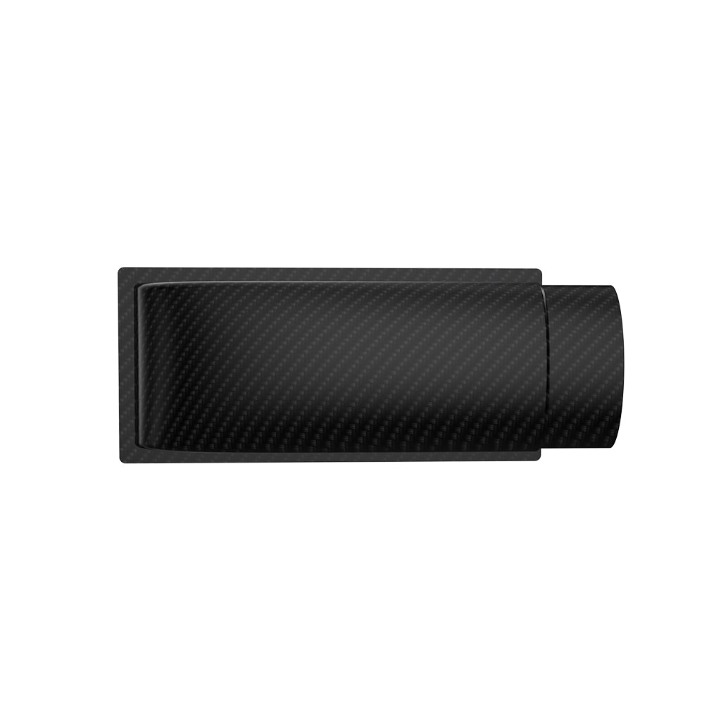 3" 90º ULTRA SLIMLINE CARBON FIBER PLENUM